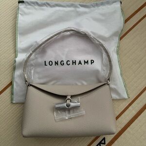 Longchamp Cream Shoulder Bag